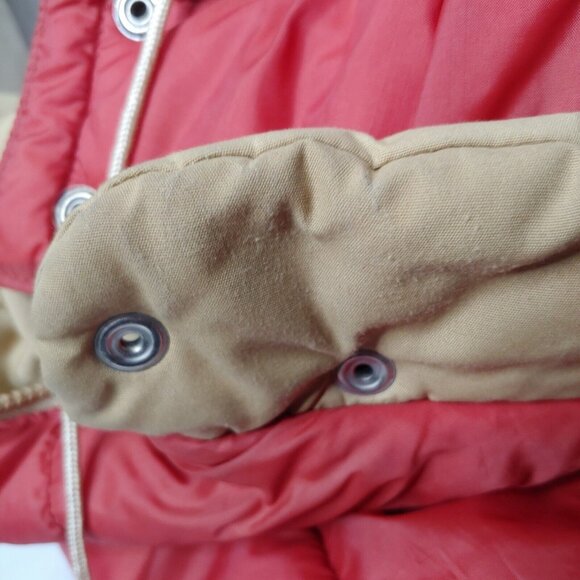 JC Penny The Mens Shop cOAT Men Medium Insulated Vintage Workwear Work Tan READ - Picture 12 of 16